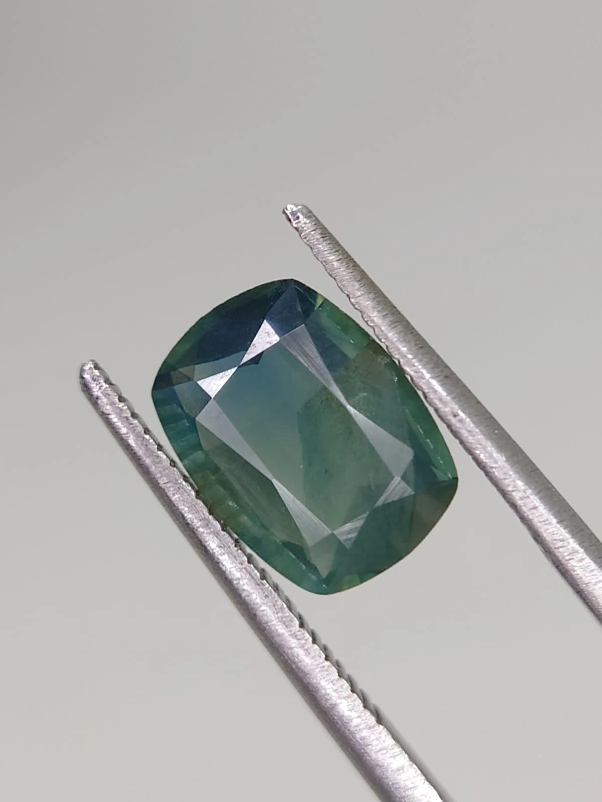 1.9ct Natural Bluish Green Sapphire from Nigeria — view 6